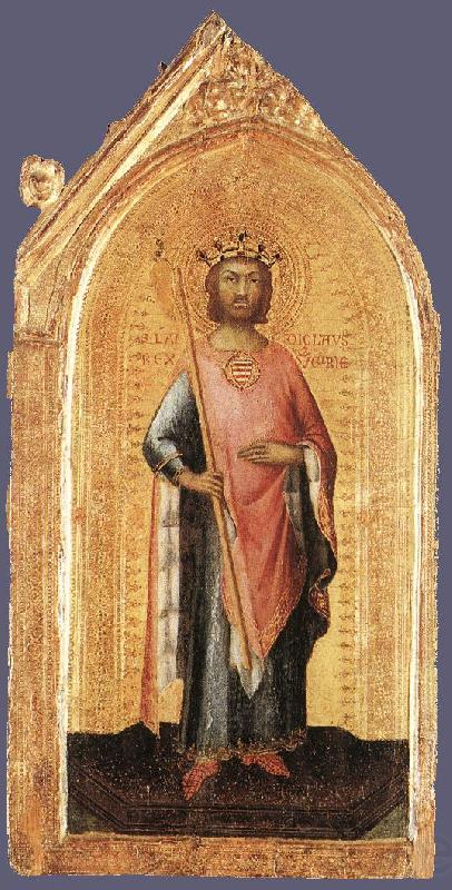 Simone Martini St Ladislaus, King of Hungary